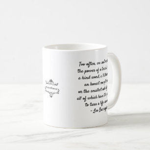 KINDNESS MOTIVATIONAL COFFEE MUG 11OZ