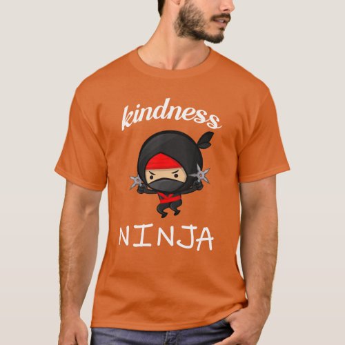 kindness ninja unity day be kind T_Shirt