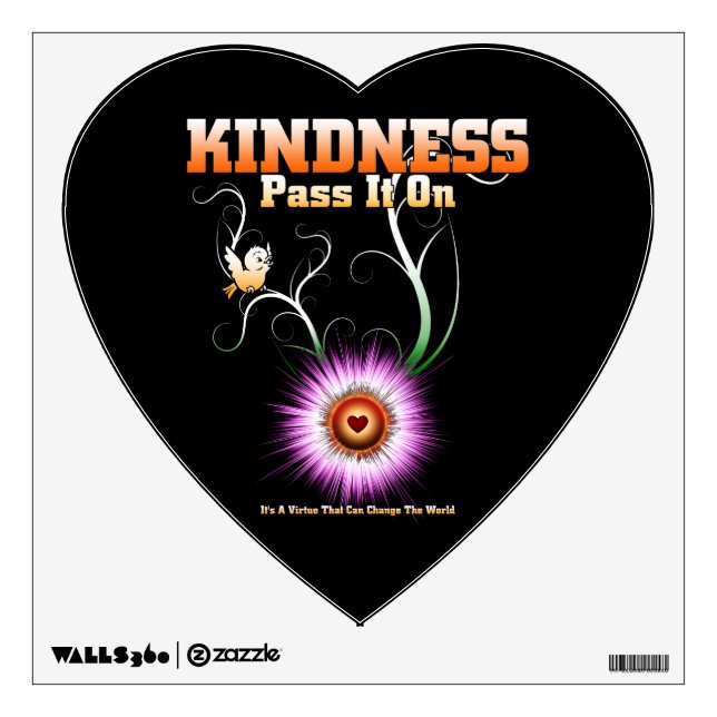 KINDNESS - Pass It On Walls360 Decal (Front)