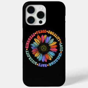 Kindness Peace Equality Love Hope Diversity Human  iPhone 15 Pro Max Case