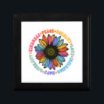 Kindness Peace Equality Love Hope Diversity Human  Gift Box<br><div class="desc">Kindness Peace Equality Love Hope Diversity Human Rights</div>