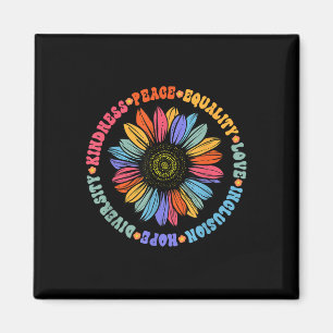 Kindness Peace Equality Love Hope Diversity Human Magnet