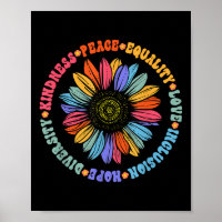 Kindness Peace Equality Love Hope Diversity Human