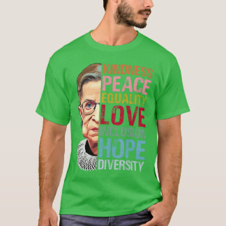 Kindness Peace Equality Love Inclusion Hope Divers T-Shirt
