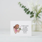 Kindness & Peace Whispers Business Card (Standing Front)