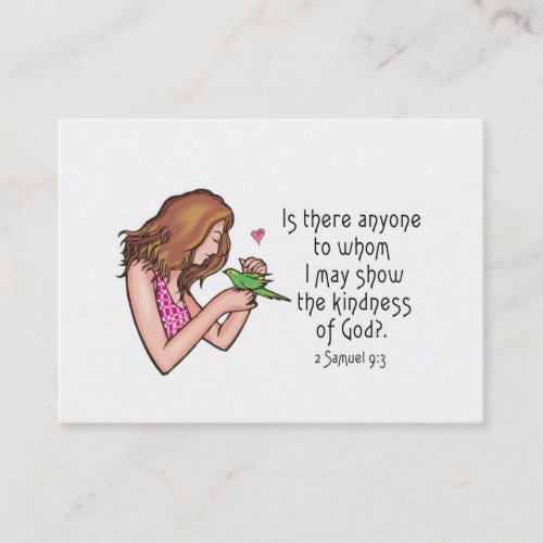 Kindness &amp; Peace Whispers Business Card Templates