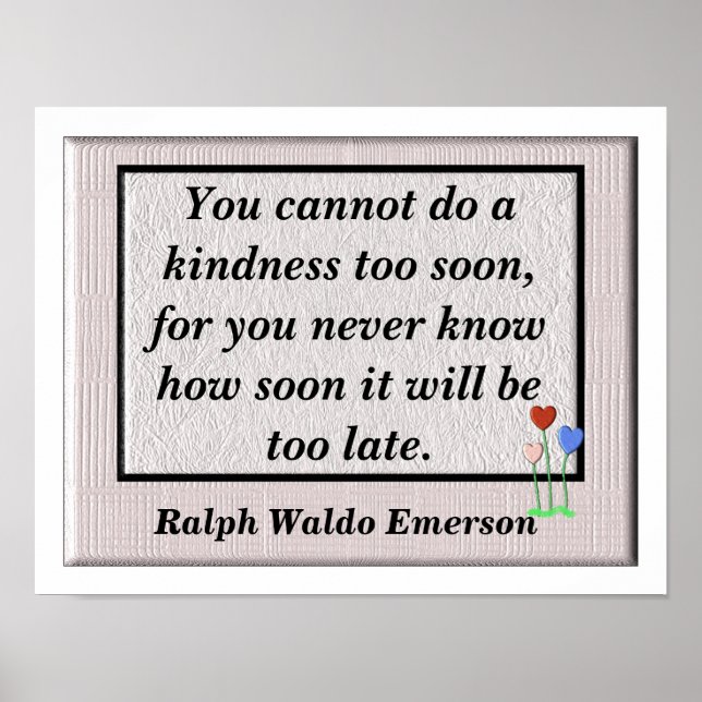 Kindness Poster (Front)