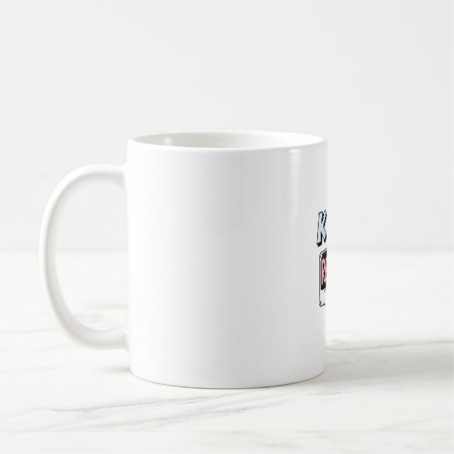 Kindness Rewind Cassette Tape Retro 90s Mug (Left)