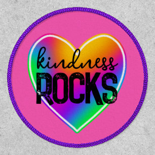 Kindness Rocks Rainbow Patch