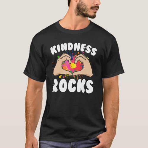 Kindness Rocks Stop Bullies Be Kind Anti Bullying  T_Shirt