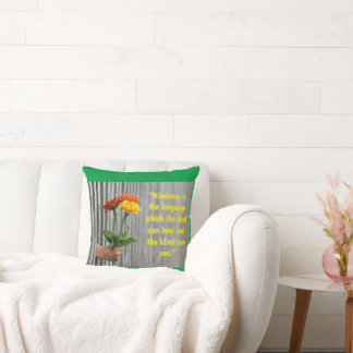 Kindness Throw Pillow