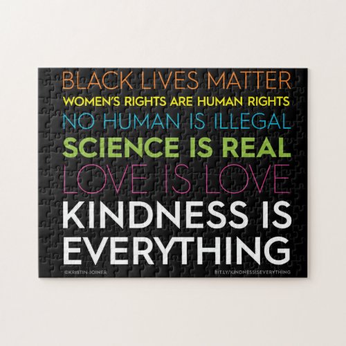 KindnessisEverything 252 piece puzzle