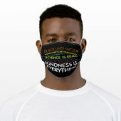 #KindnessIsEverything Face Mask Black (Worn)