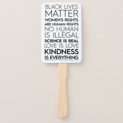 KindnessIsEverything Hand Fans