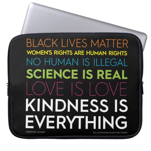 KindnessIsEverything Neoprene Laptop Sleeve