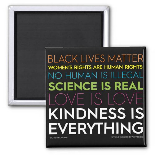 KindnessIsEverything Square Magnet