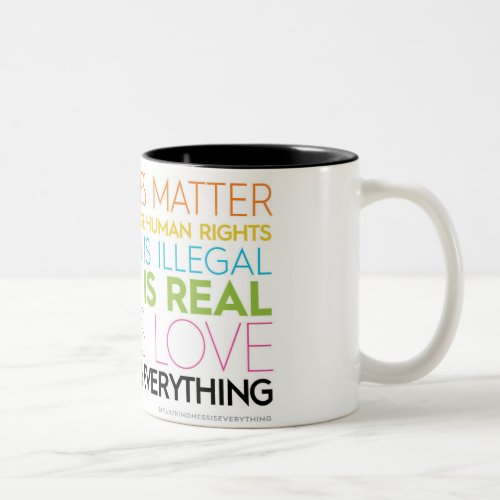 KindnessIsEverything Two Toned Mug