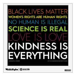 #KindnessIsEverything Wall Decal