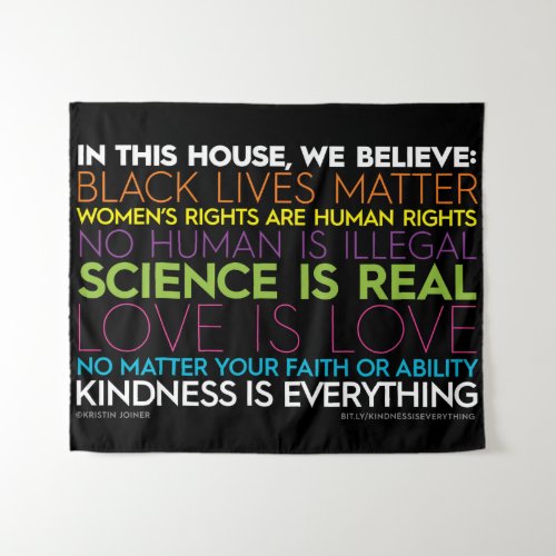 KIndnessIsEverything Wall Tapestry