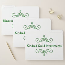 Kindred Guild Investments Club file folders
