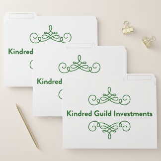 Kindred Guild Investments Club file folders