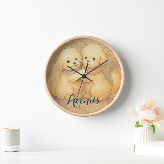 Kindred Paws  Clock (Home)