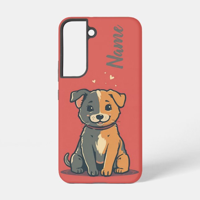 Kindred Paws | Dog Lover Custom Samsung Galaxy Case (Back)