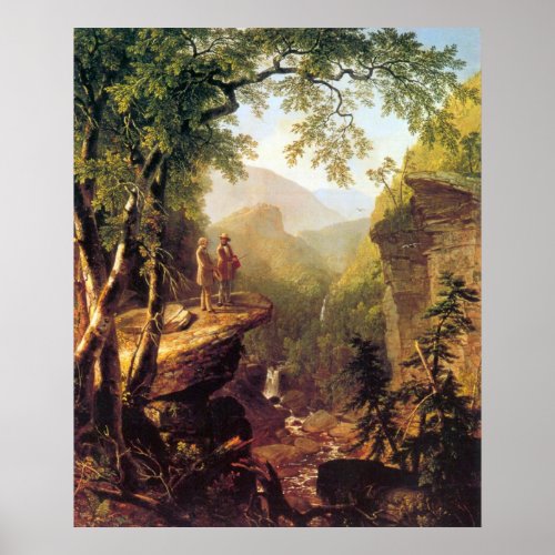 Kindred spirits by Asher Brown Durand Poster