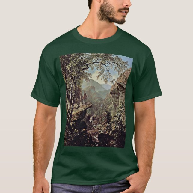 Kindred Spirits By Durand Asher Brown T-Shirt (Front)