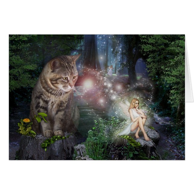 Kindred Spirits 🧚‍♀️😽 Cards (Front Horizontal)