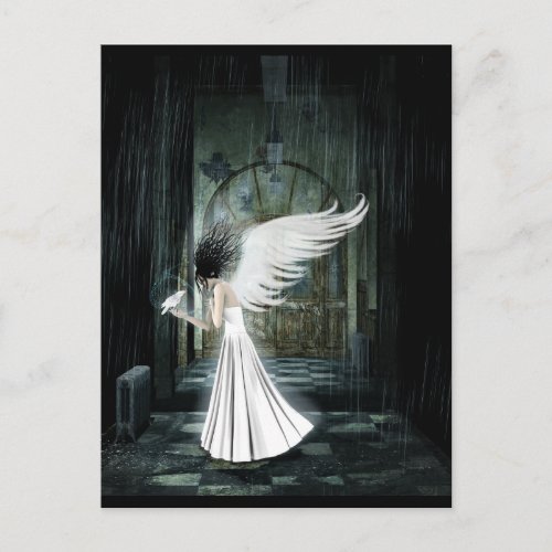 Kindred Spirits Gothic Art Postcard