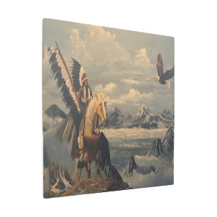 Kindred Spirits, Original By Gary Poling Metal Print