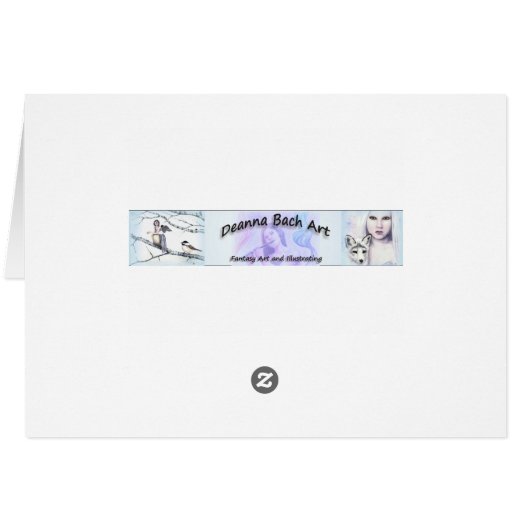 "Kindreds - Chickadee" by Deanna Bach Art (Back Horizontal)