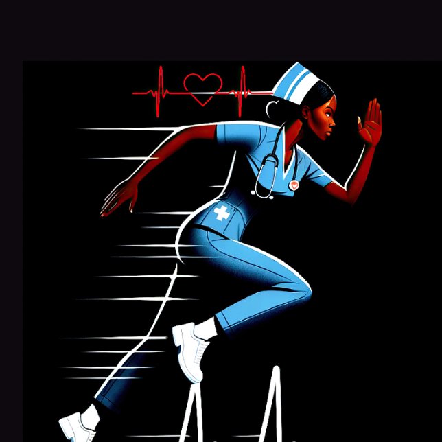 Kinetic Energy Nurse Magnet (I'm a nurse Est 1860 )