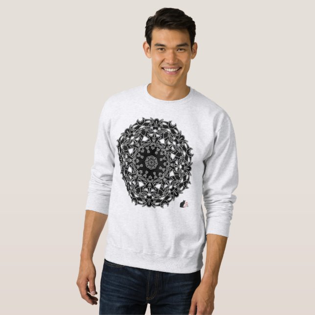 Kinetic Octa Glyph Sweatshirt (Front Full)