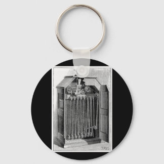 Kinetoscope Diagram Keychain