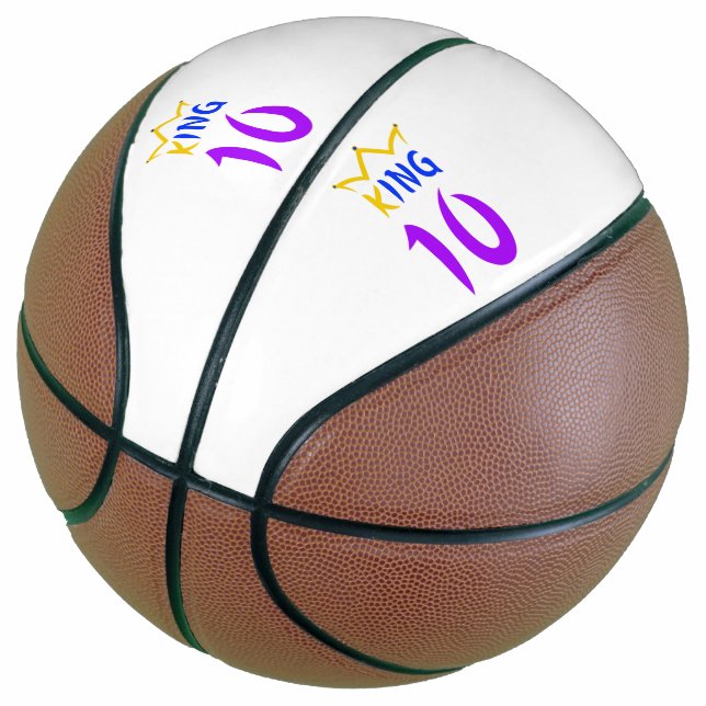 King 10 basketball (Angled)