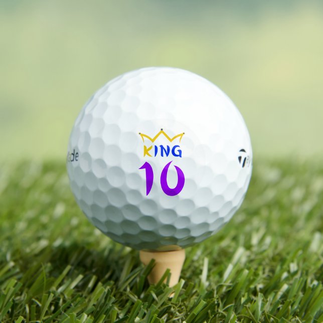 King 10 golf balls (Insitu Tee)