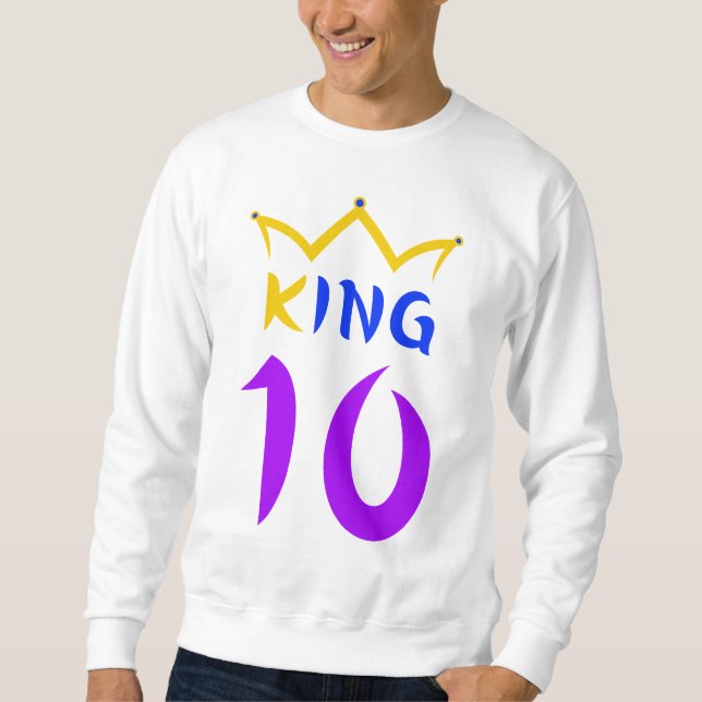 King 10 sweatshirt (Front)