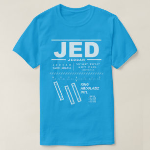 King Abdulaziz International Airport JED Tee Shirt