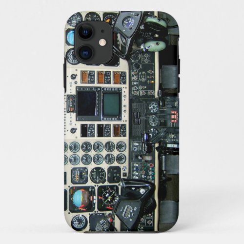 King Air 300 Instrument Panel iPhone 11 Case