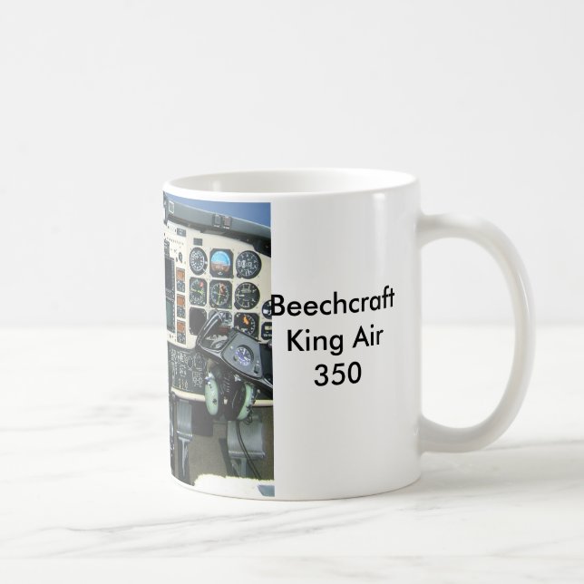 King Air 350 Coffee Mug (Right)