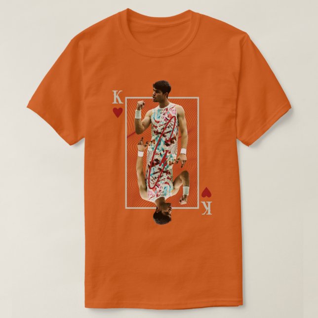 King Alcaraz T-Shirt (Design Front)