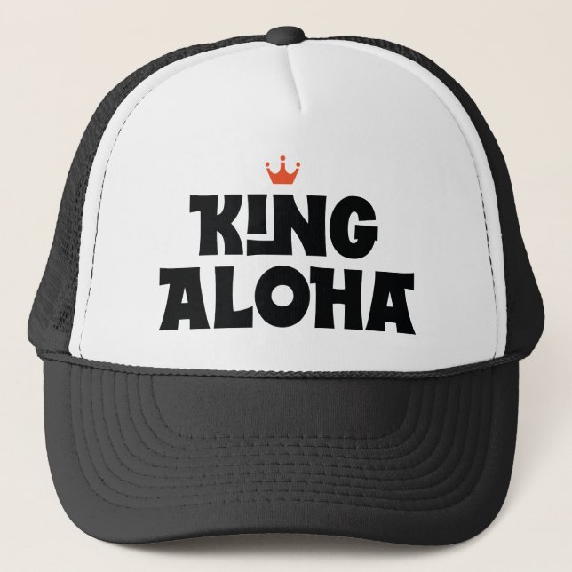 King Aloha Trucker Hat (Front)