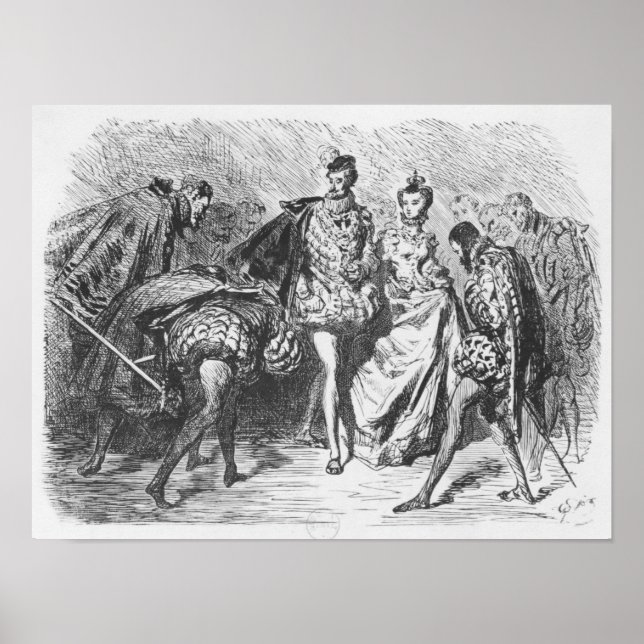 King and court poster (Front)