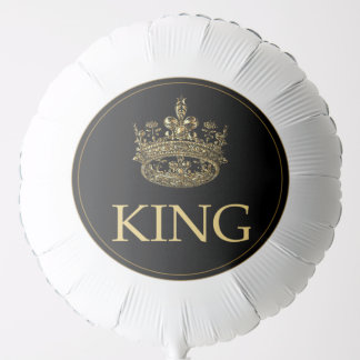 King and Crown Royal Emblem Balloon