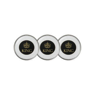 King and Crown Royal Emblem Golf Ball Marker