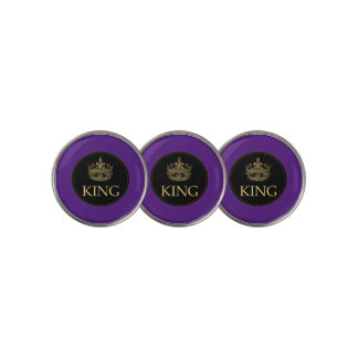 King and Crown Royal Emblem Golf Ball Marker