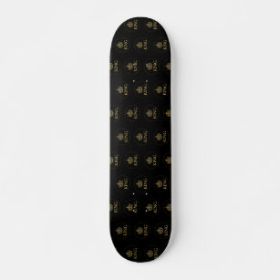 King and Crown Royal Emblem Skateboard