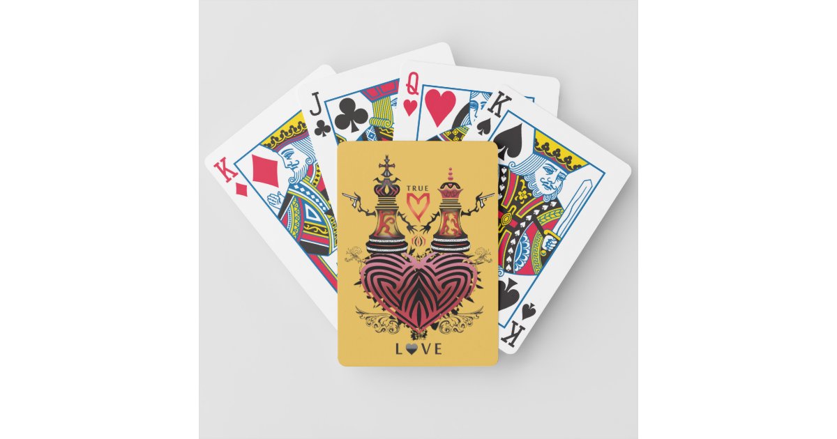 King and Queen Bicycle Playing Cards | Zazzle